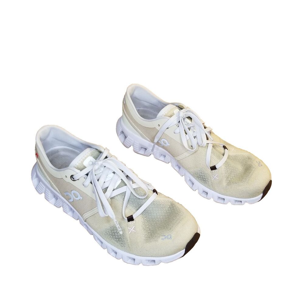 On Cloud X 3 Women's Size 8 Beige Savannah Frost Running Shoes Sneakers 60.97789 - Picture 4 of 11